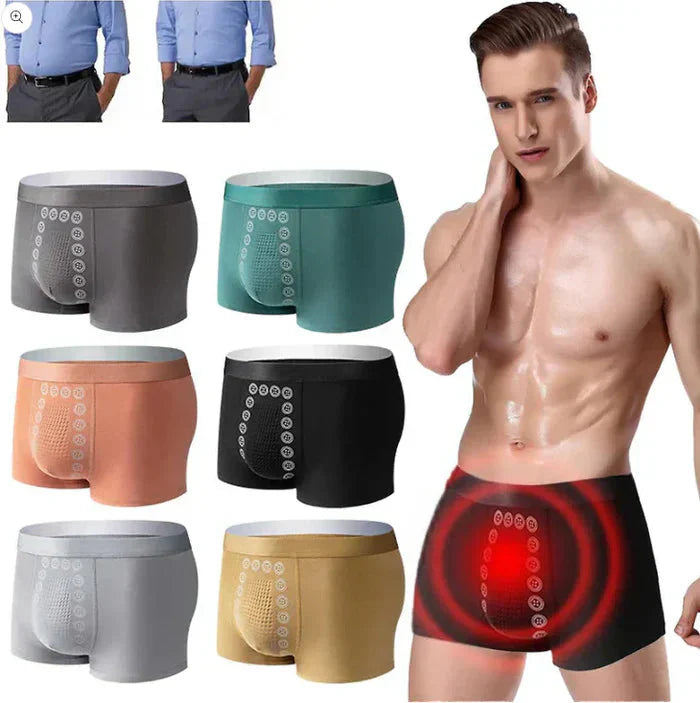 🎆💥 New Year Dhamaka Sale! 🛍️✨ Men's Ice Silk Briefs Boxers Buy 1 Get 2 Just Rs.499/-