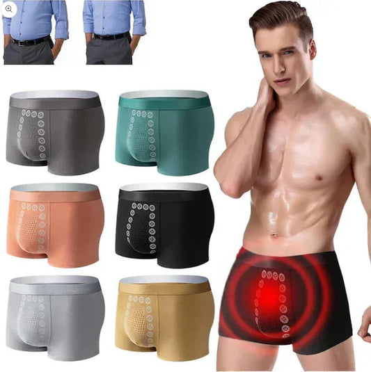 🎆💥 New Year Dhamaka Sale! 🛍️✨ Men's Ice Silk Briefs Boxers Buy 1 Get 2 Just Rs.499/-