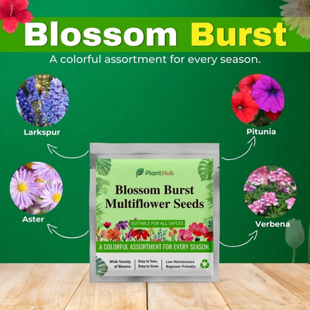 Plant Boost Combo (3 Plant Boost Packs with FREE 2 Flower Seed Packs)