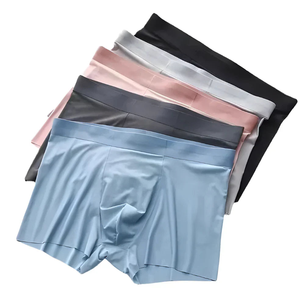 NEW YEAR DHAMAKA SALE | Ice Silk Boxer Briefs | PACK OF 4 | ONLY ₹499
