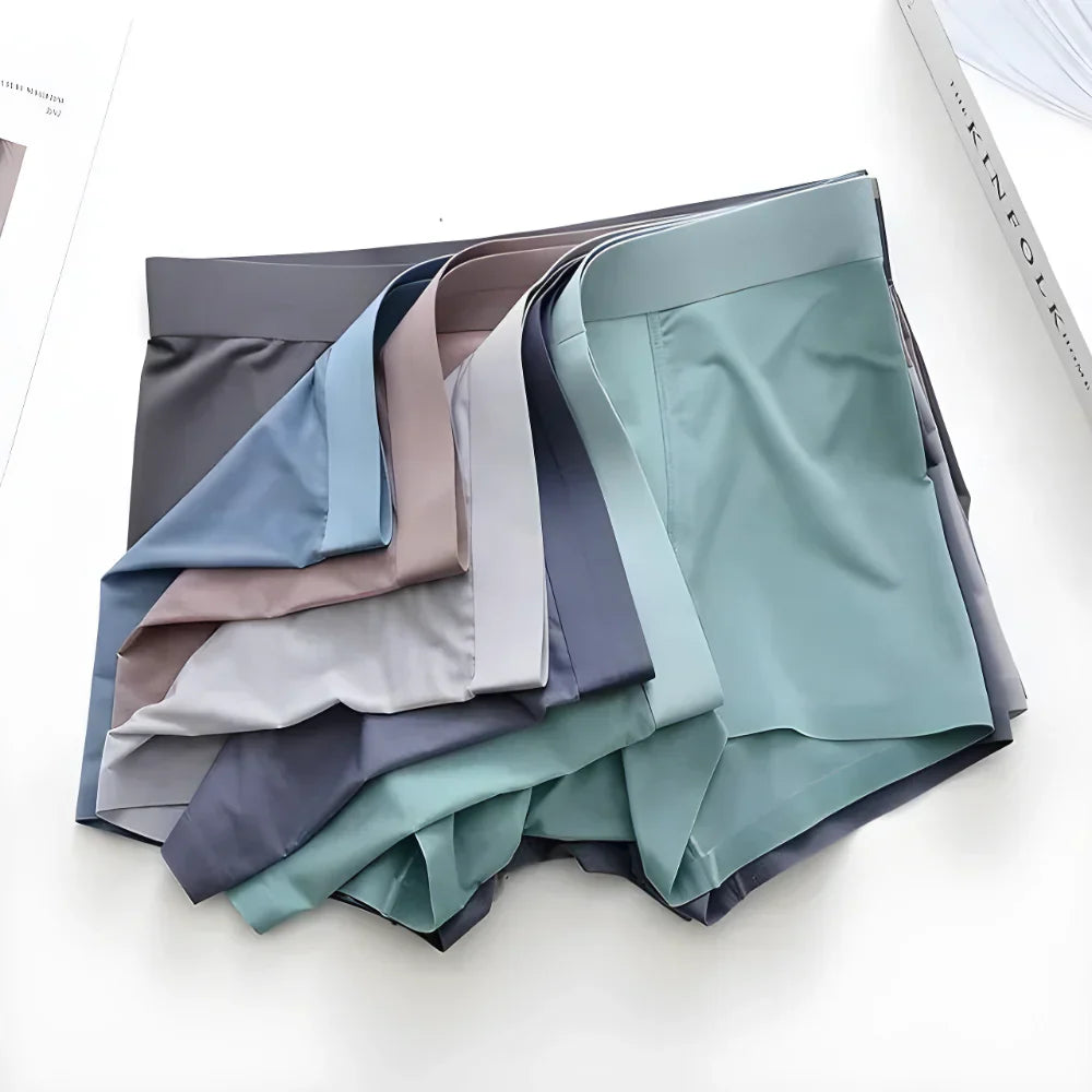 NEW YEAR DHAMAKA SALE | Ice Silk Boxer Briefs | PACK OF 4 | ONLY ₹499