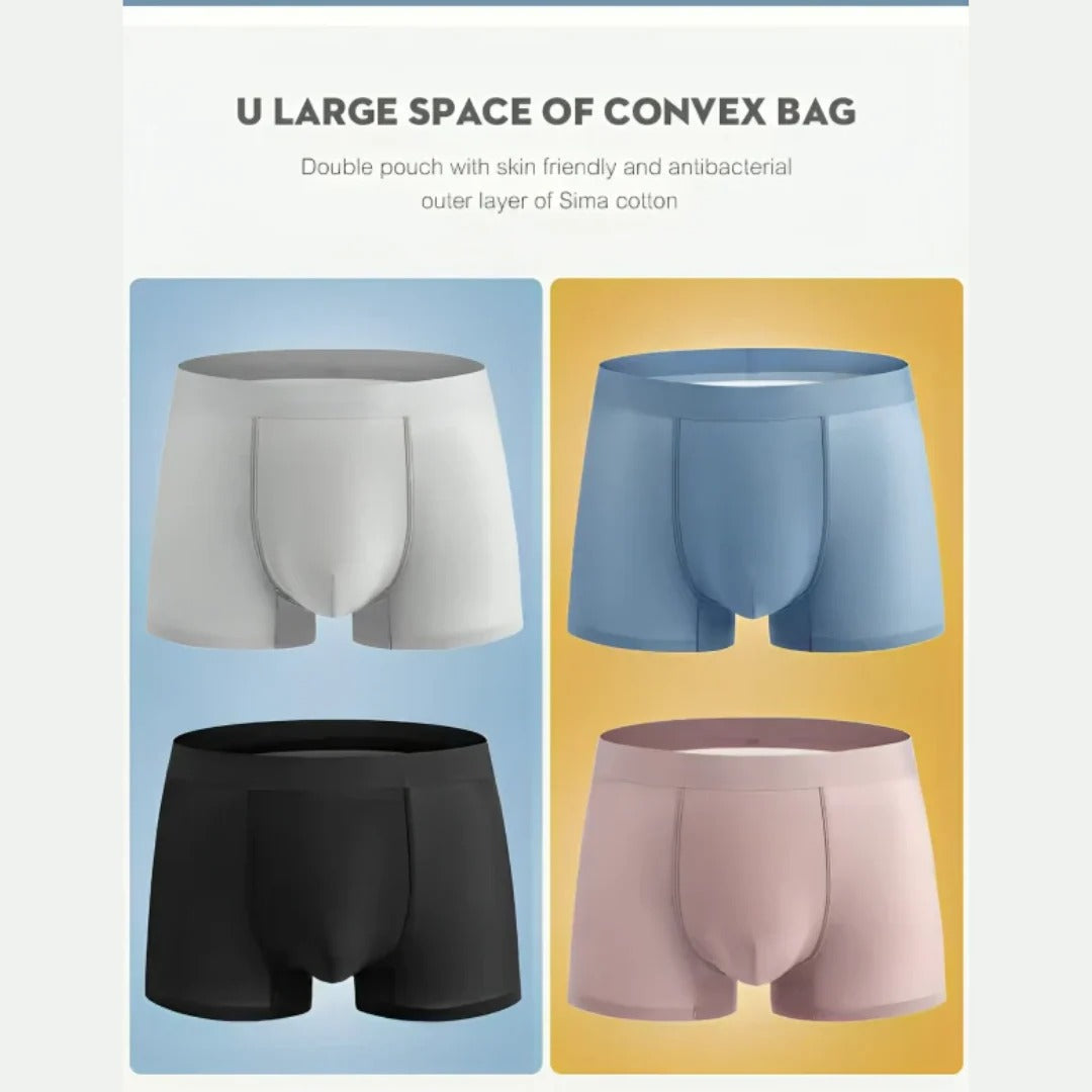 VaporSoft Anti-Bacterial Boxers | PACK OF 4 | ONLY Rs.499